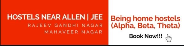 Boys Hostel near Allen | Being Home Hostels Kota